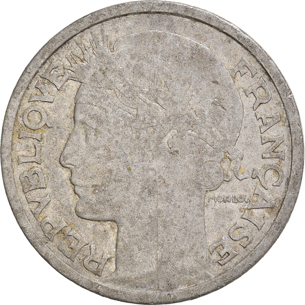 Moneda, Francia, 2 Francs, 1950