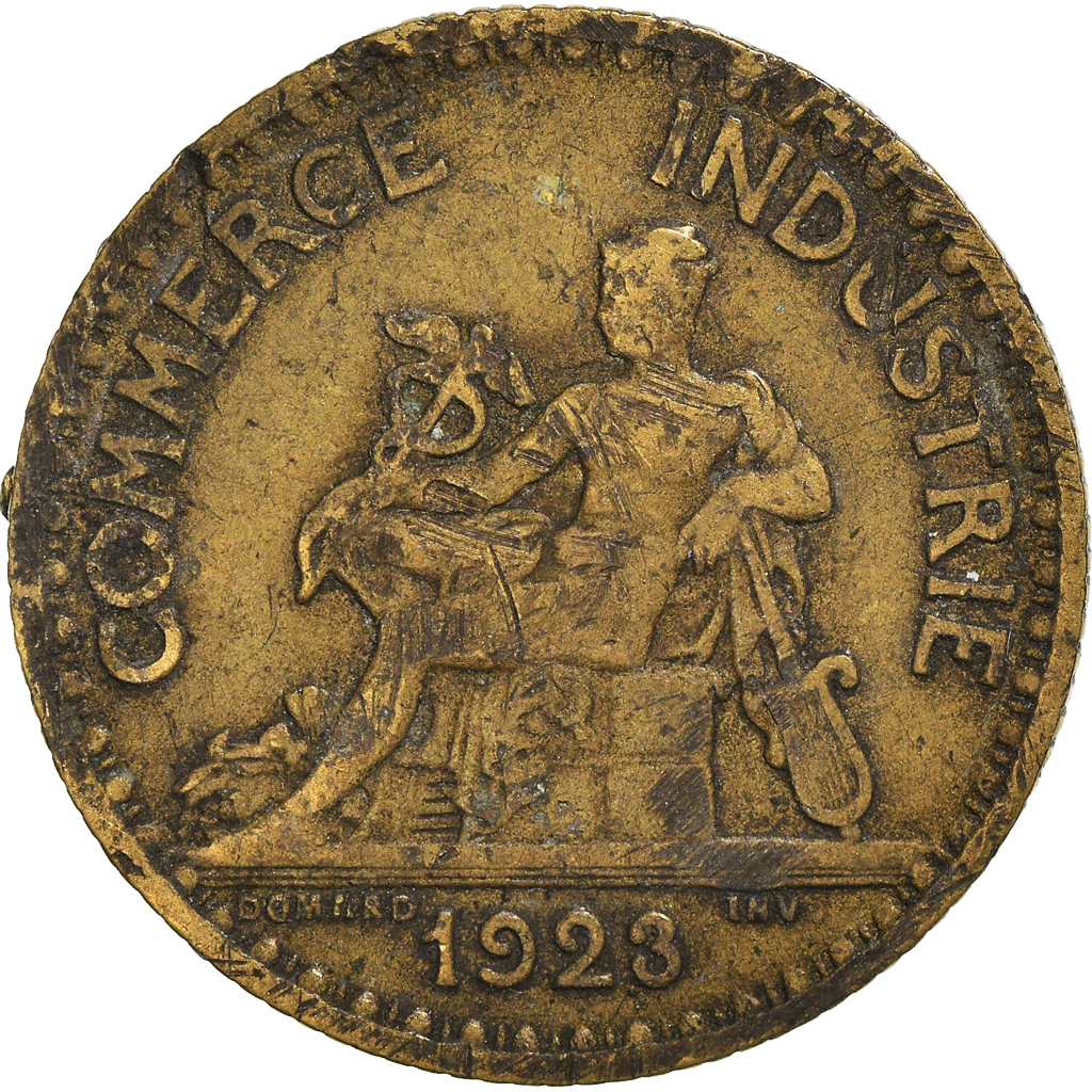 Moneda, Francia, Franc, 1923