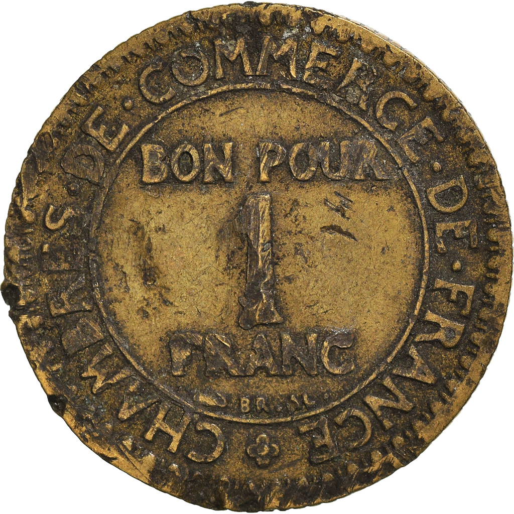 Moneda, Francia, Franc, 1923