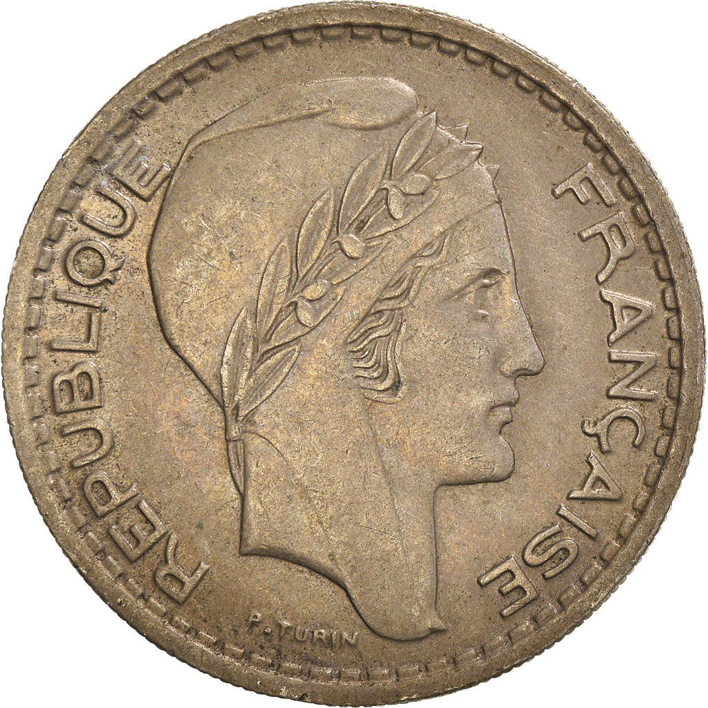 Moneda, Francia, 10 Francs, 1948
