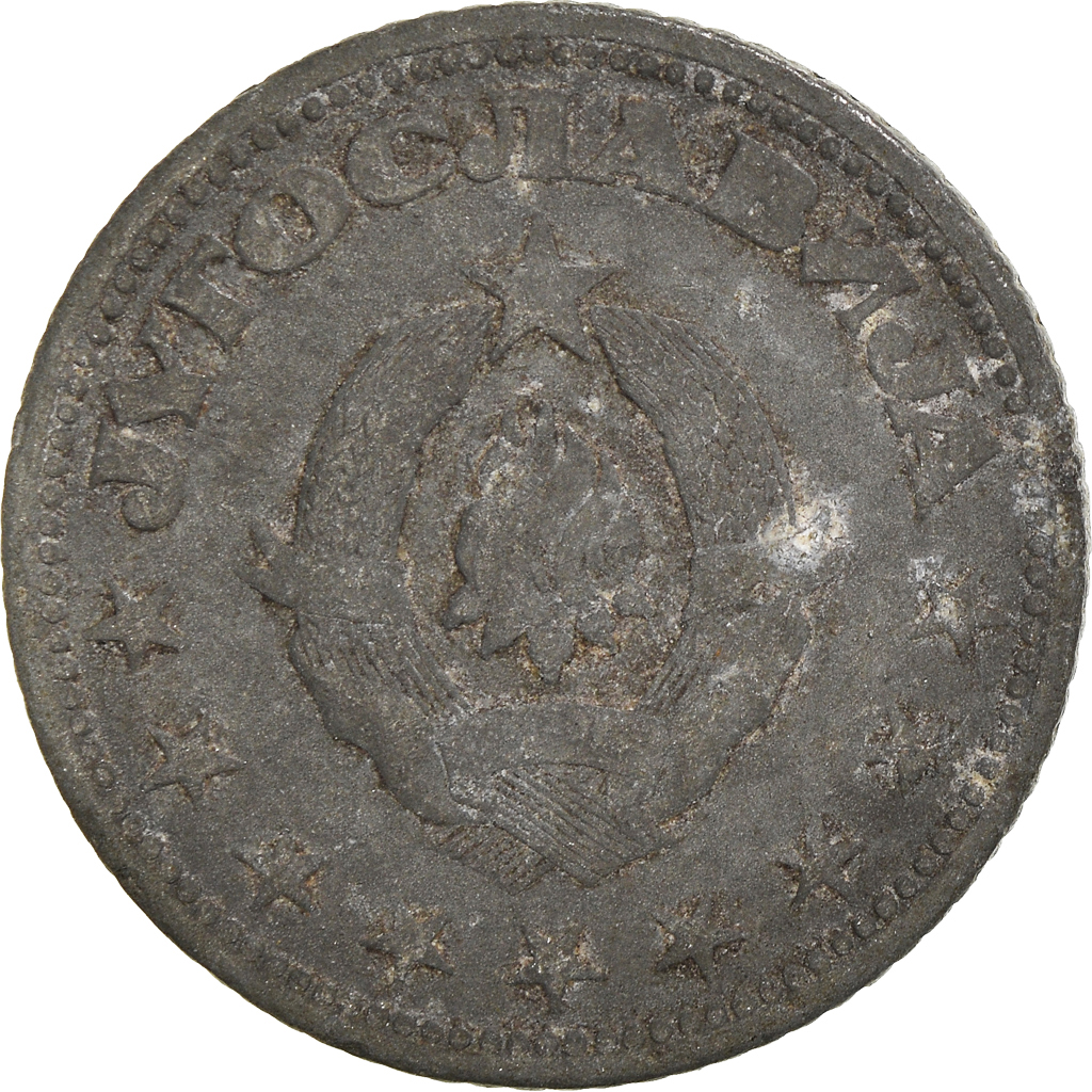 Moneda, Yugoslavia, 2 Dinara, 1945