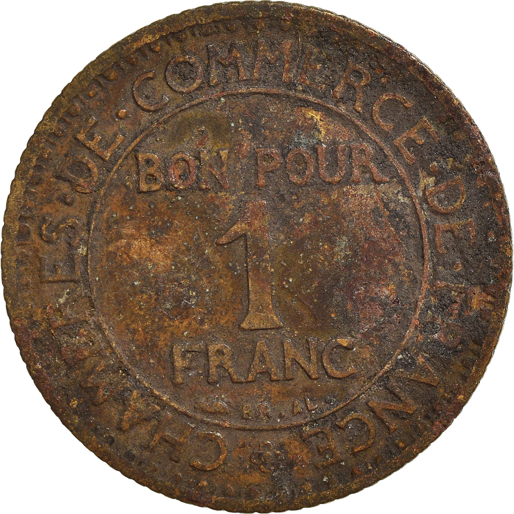Moneda, Francia, Franc, 1924