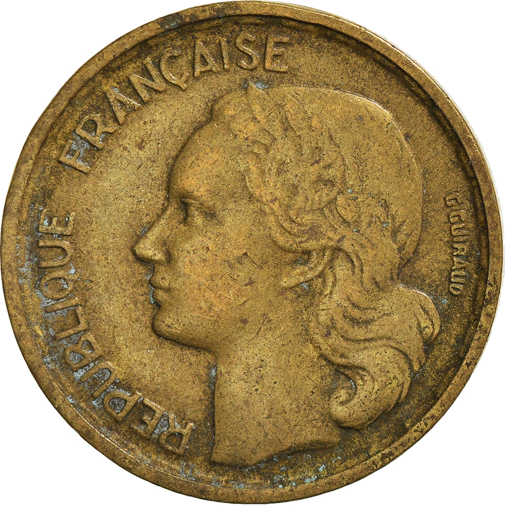 Moneda, Francia, 10 Francs, 1952