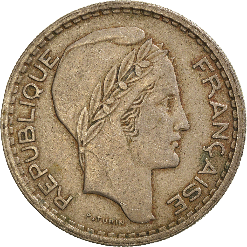 Moneda, Francia, 10 Francs, 1949