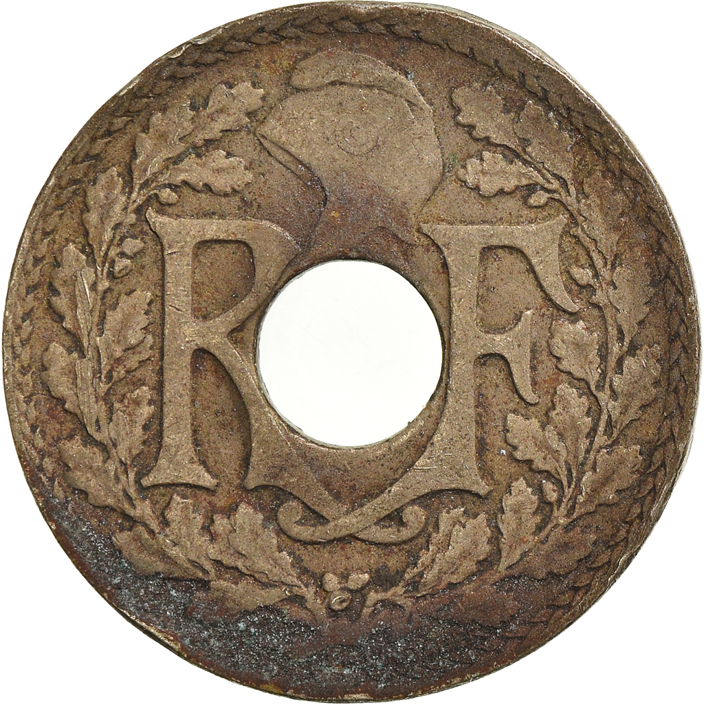 Moneda, Francia, 10 Centimes, 1924