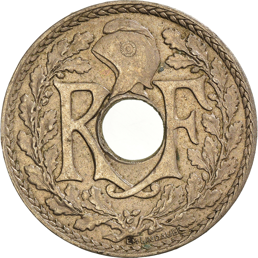 Moneda, Francia, 10 Centimes, 1936