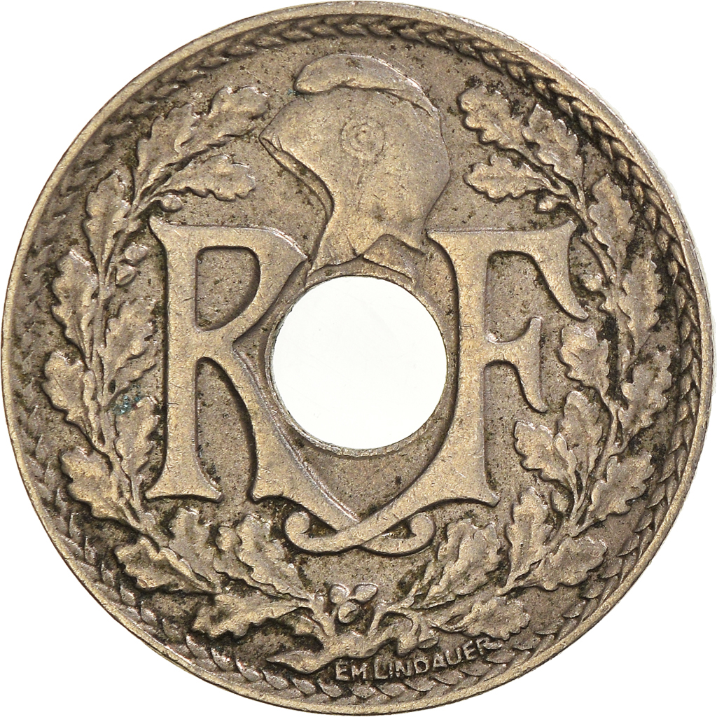Moneda, Francia, 10 Centimes, 1934