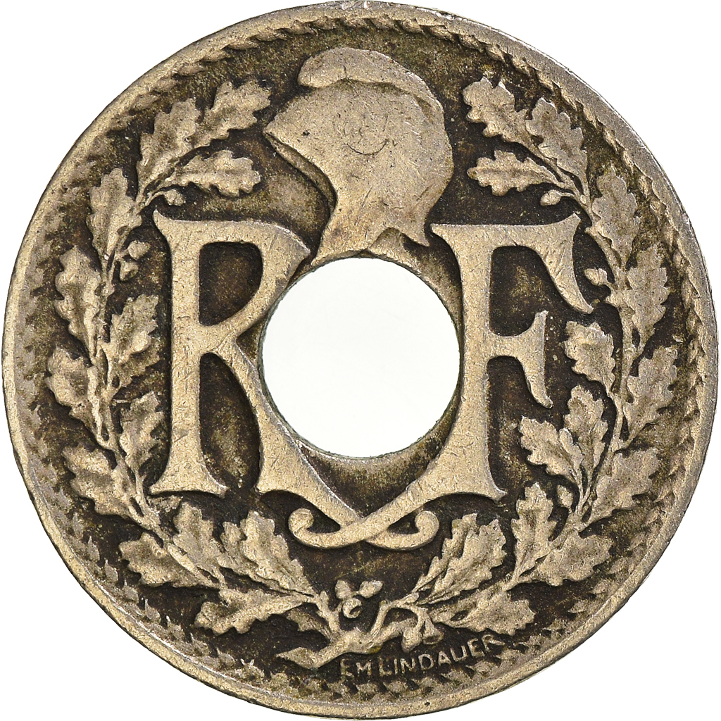 Moneda, Francia, 10 Centimes, 1923