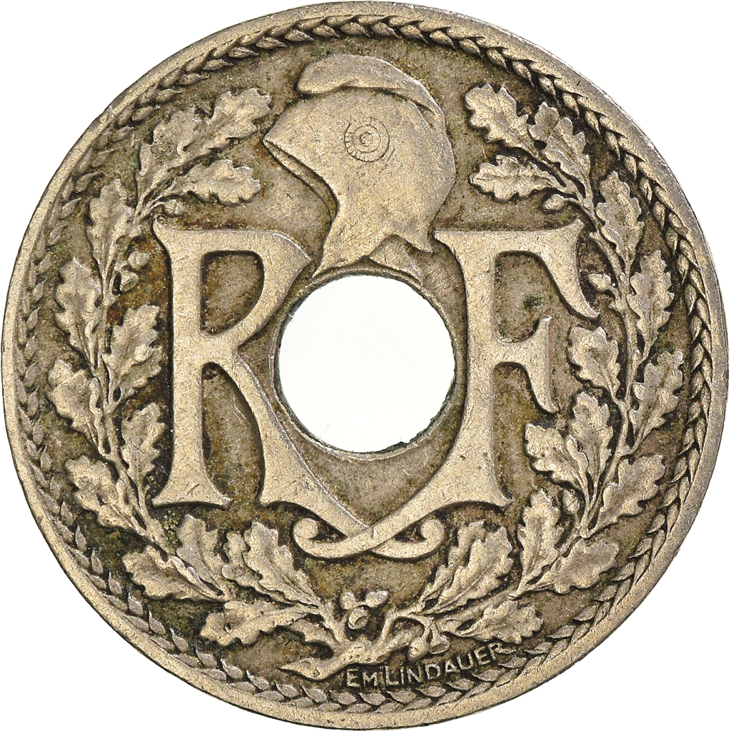 Moneda, Francia, 10 Centimes, 1933