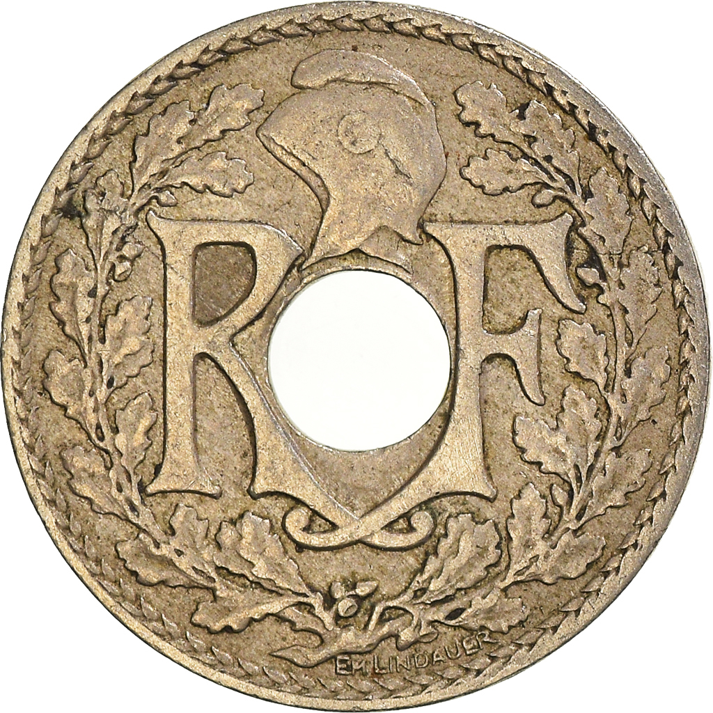 Moneda, Francia, 5 Centimes, 1936