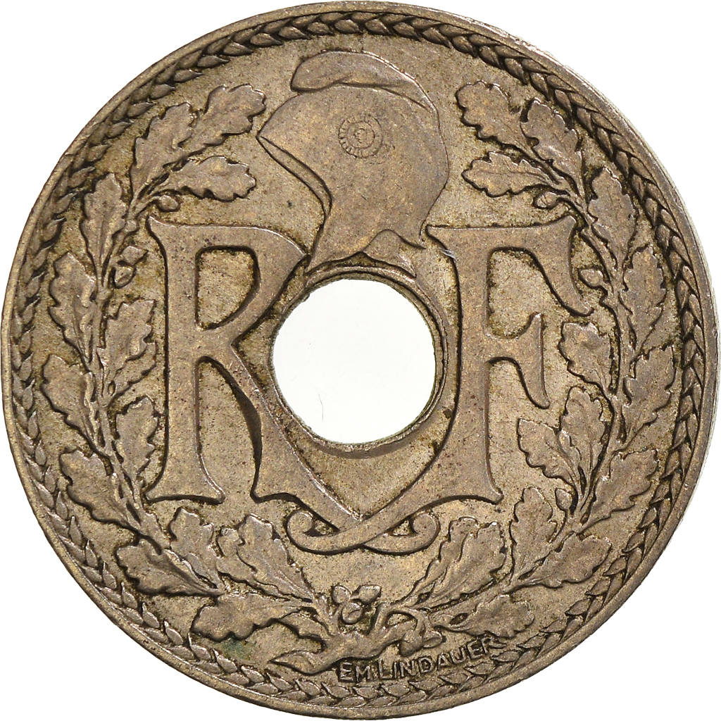 Moneda, Francia, 10 Centimes, 1936