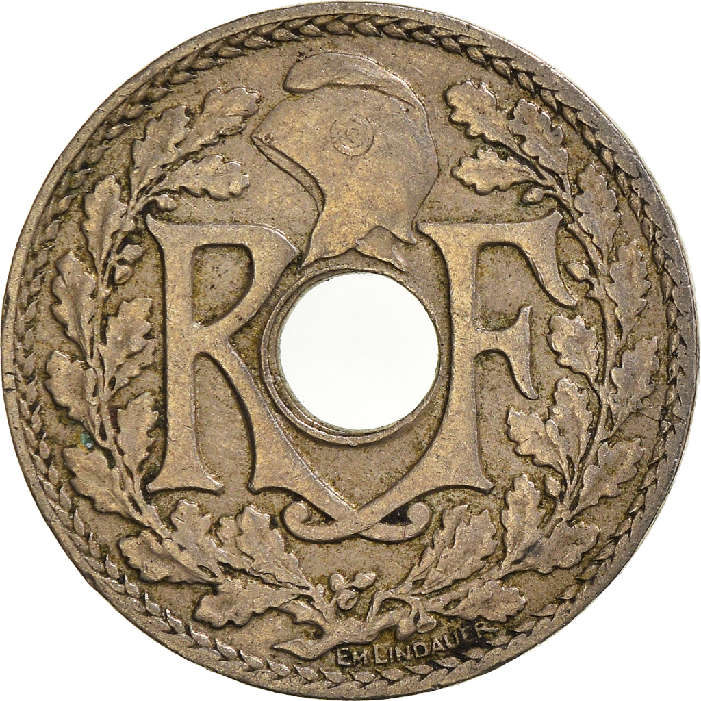 Moneda, Francia, 10 Centimes, 1926