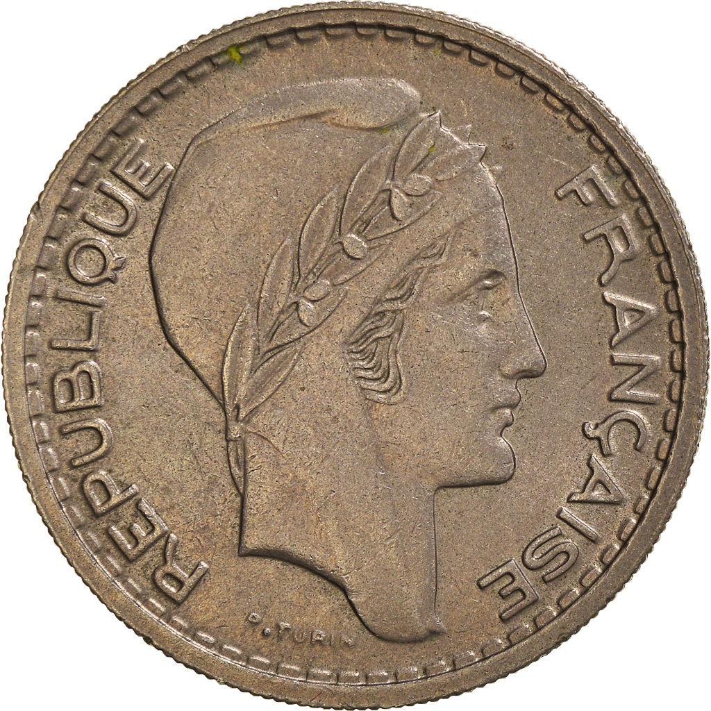 Moneda, Francia, 10 Francs, 1948