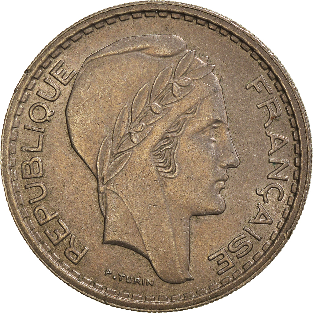 Moneda, Francia, 10 Francs, 1948