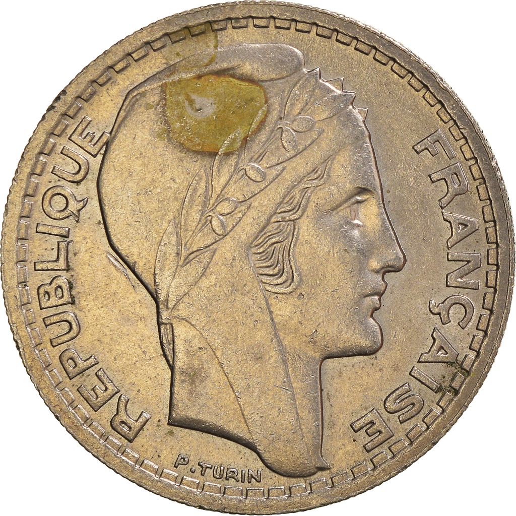 Moneda, Francia, 10 Francs, 1947