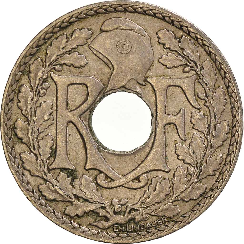 Moneda, Francia, 10 Centimes, 1934