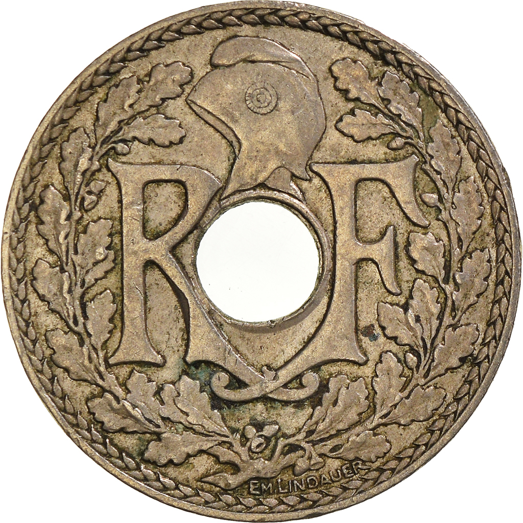 Moneda, Francia, 10 Centimes, 1937