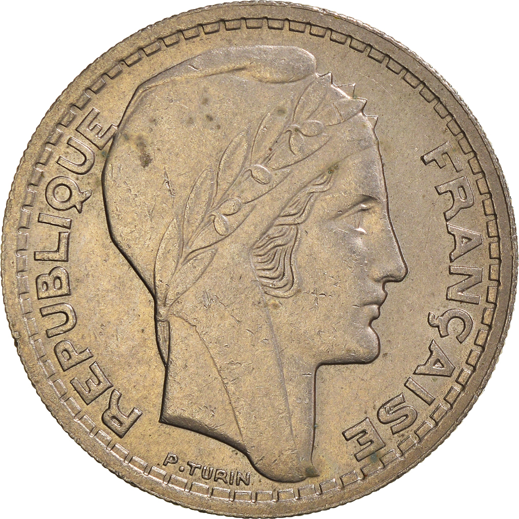 Moneda, Francia, 10 Francs, 1947