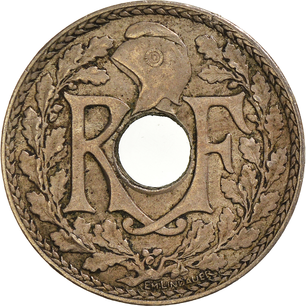 Moneda, Francia, 10 Centimes, 1936