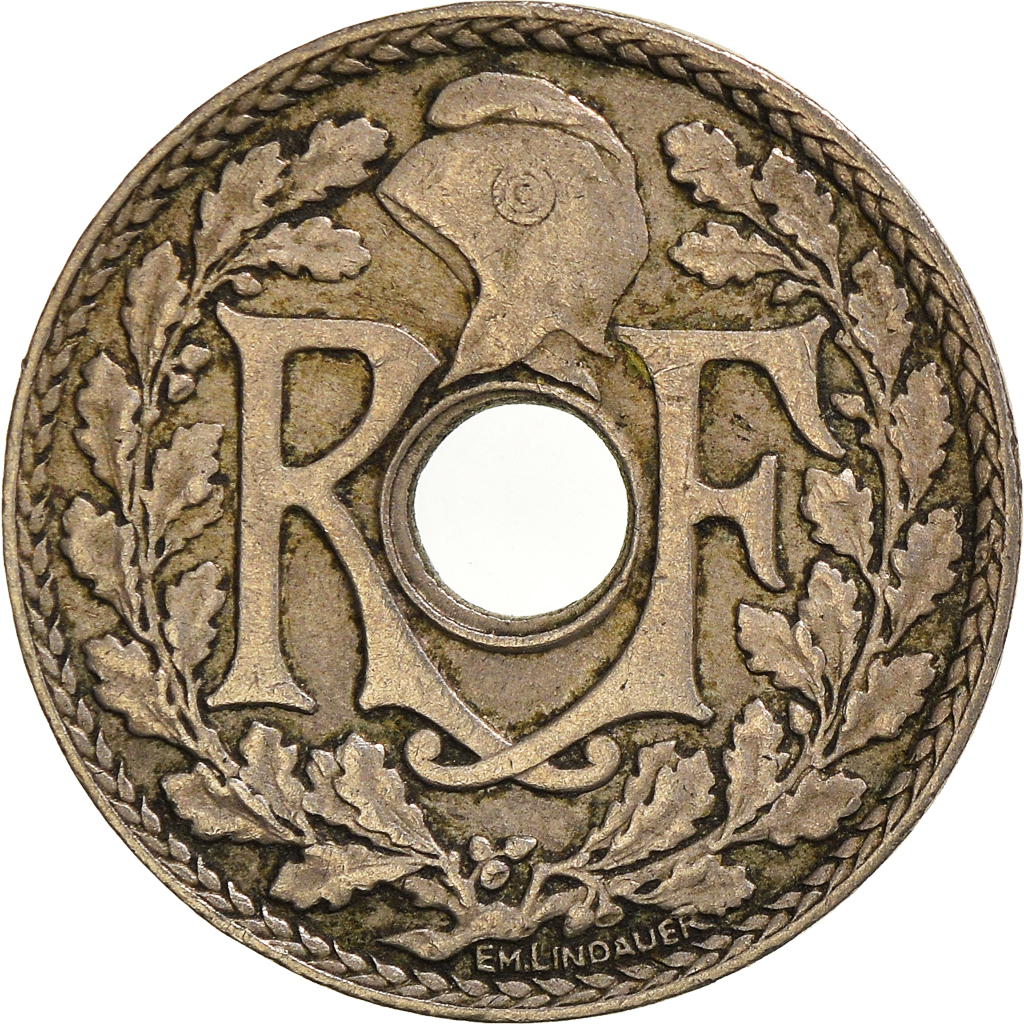Moneda, Francia, 10 Centimes, 1935