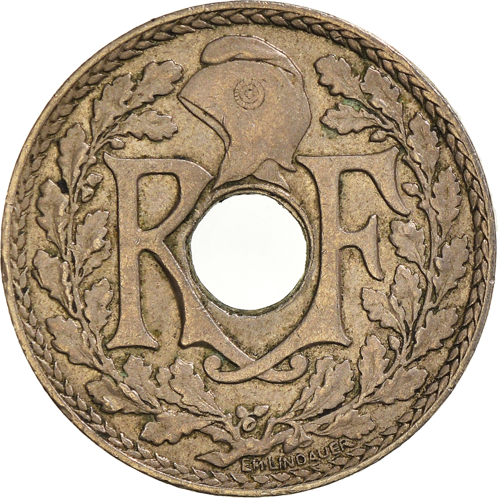 Moneda, Francia, 10 Centimes, 1937