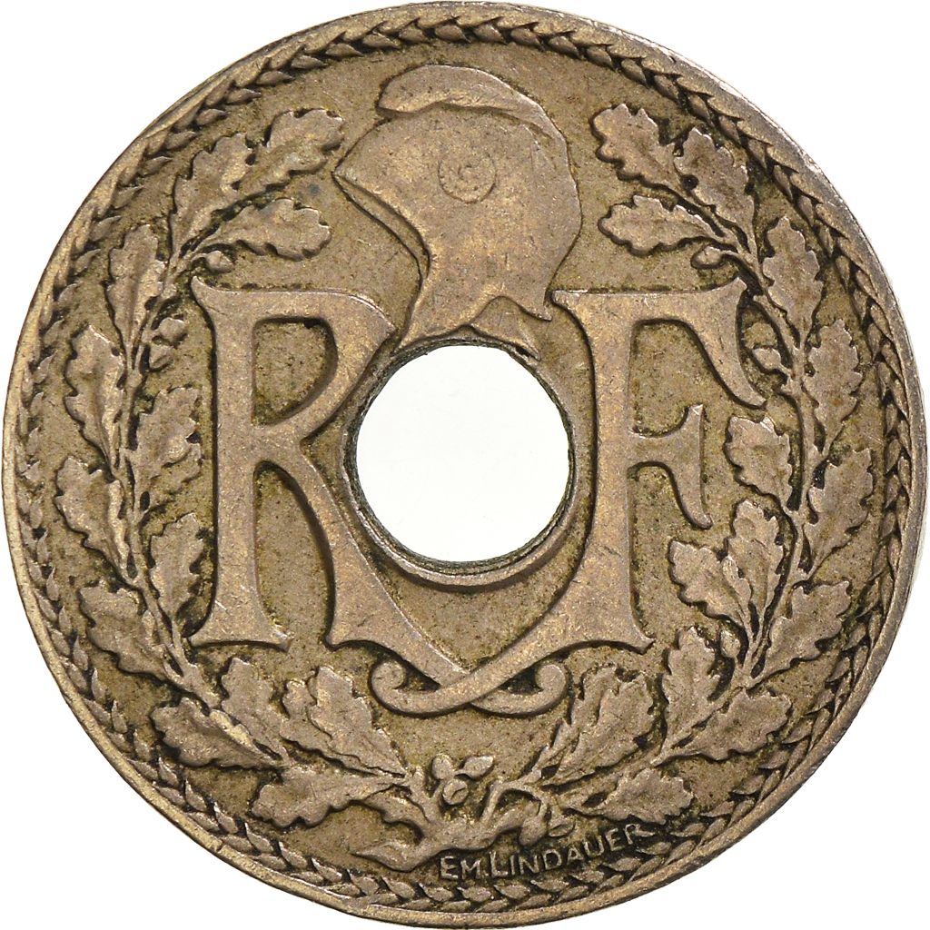 Moneda, Francia, 10 Centimes, 1928