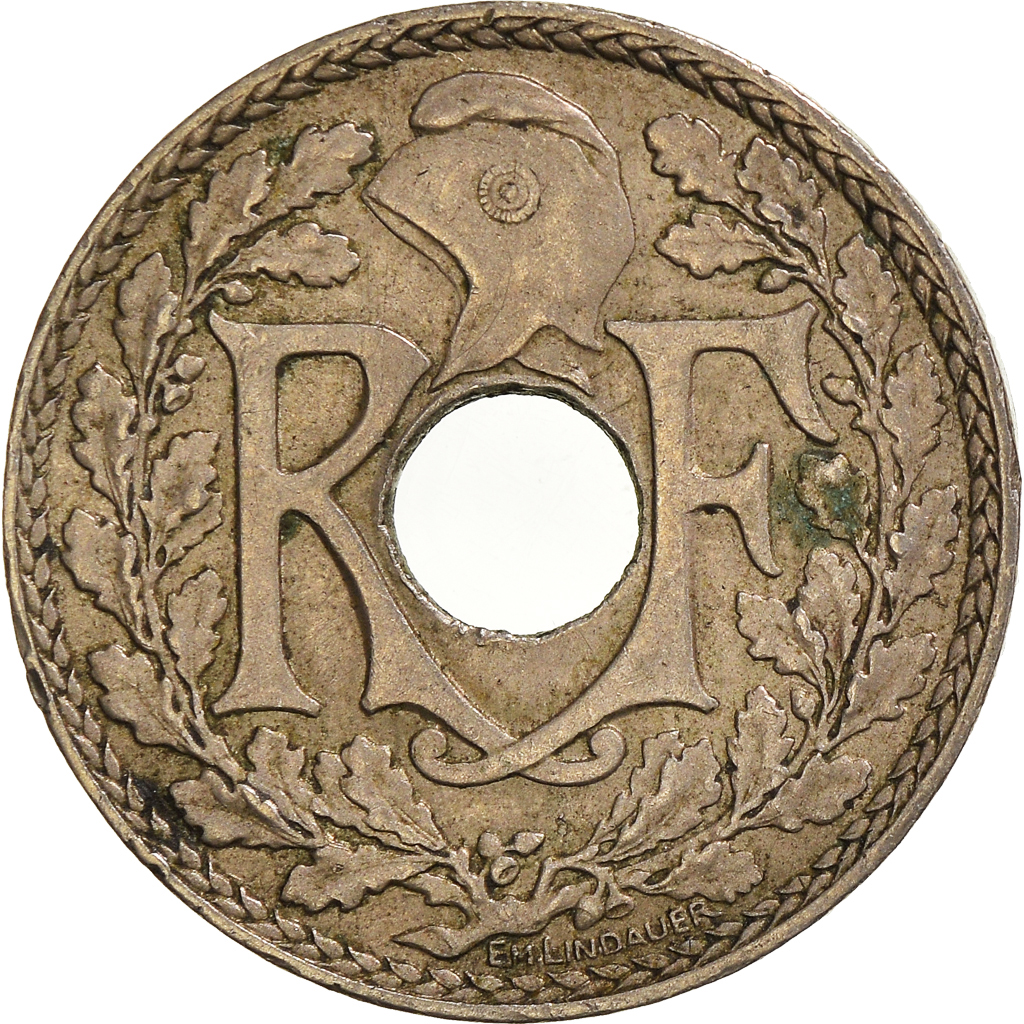 Moneda, Francia, 10 Centimes, 1935