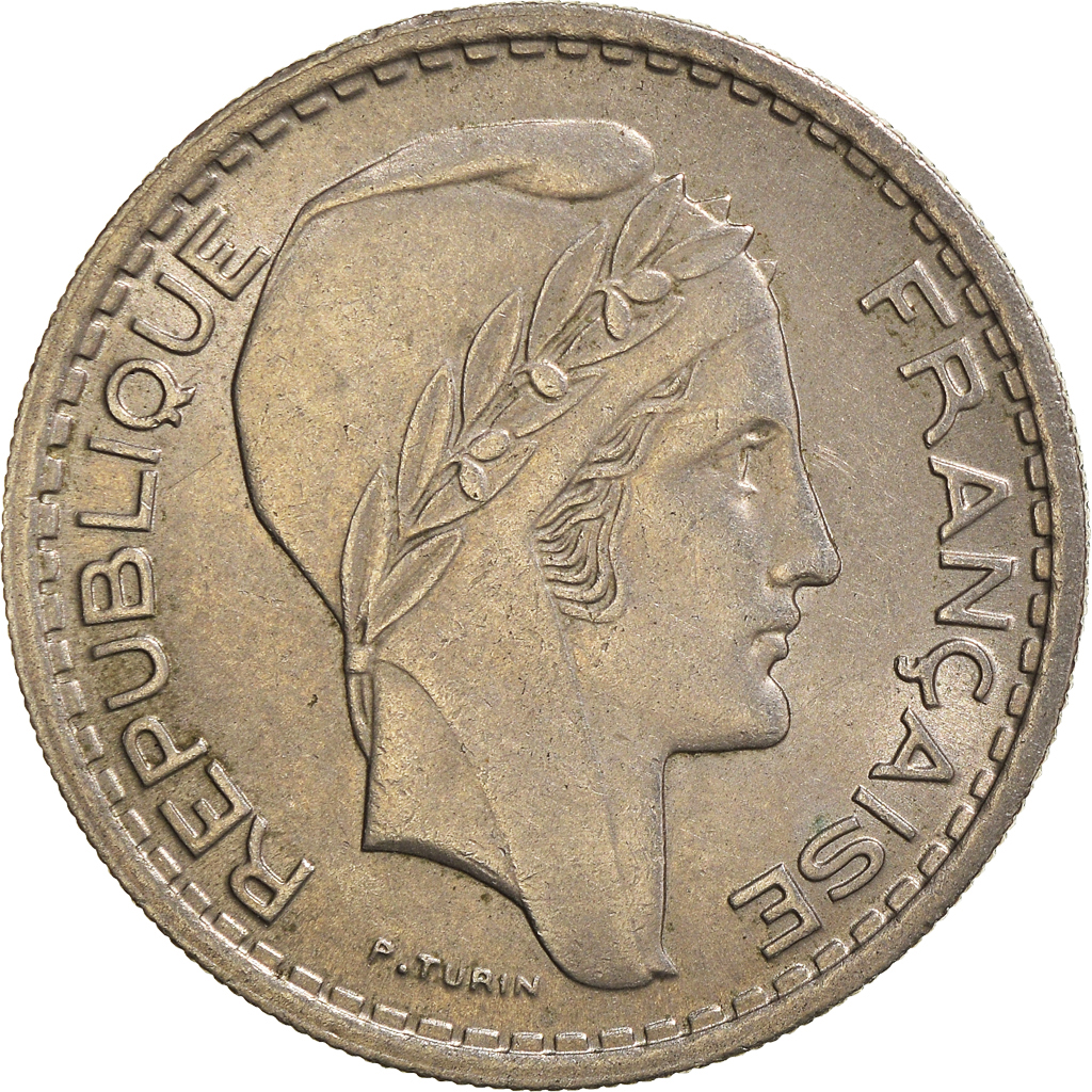 Moneda, Francia, 10 Francs, 1948