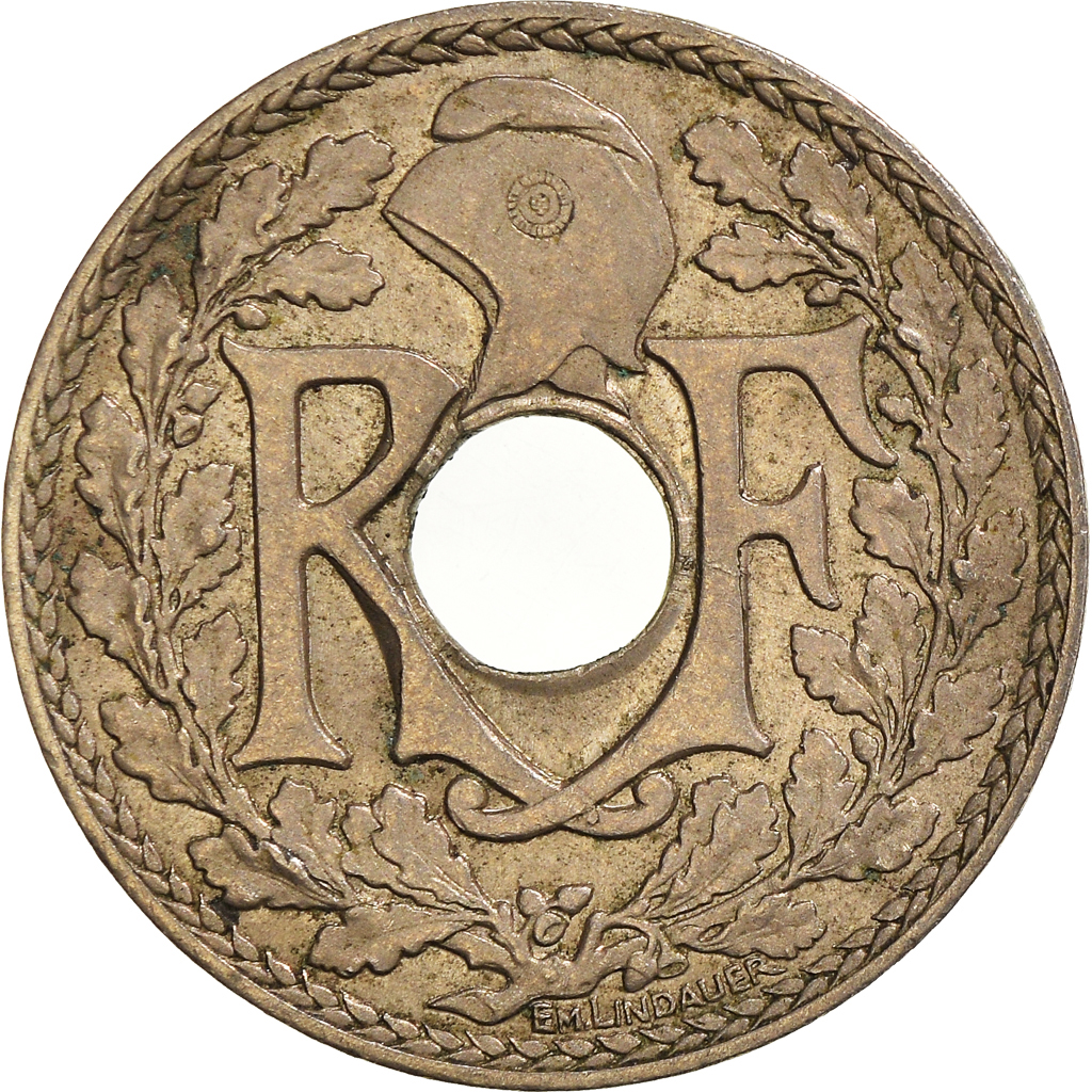 Moneda, Francia, 10 Centimes, 1937