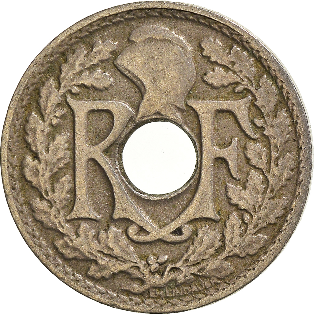 Moneda, Francia, 5 Centimes, 1923