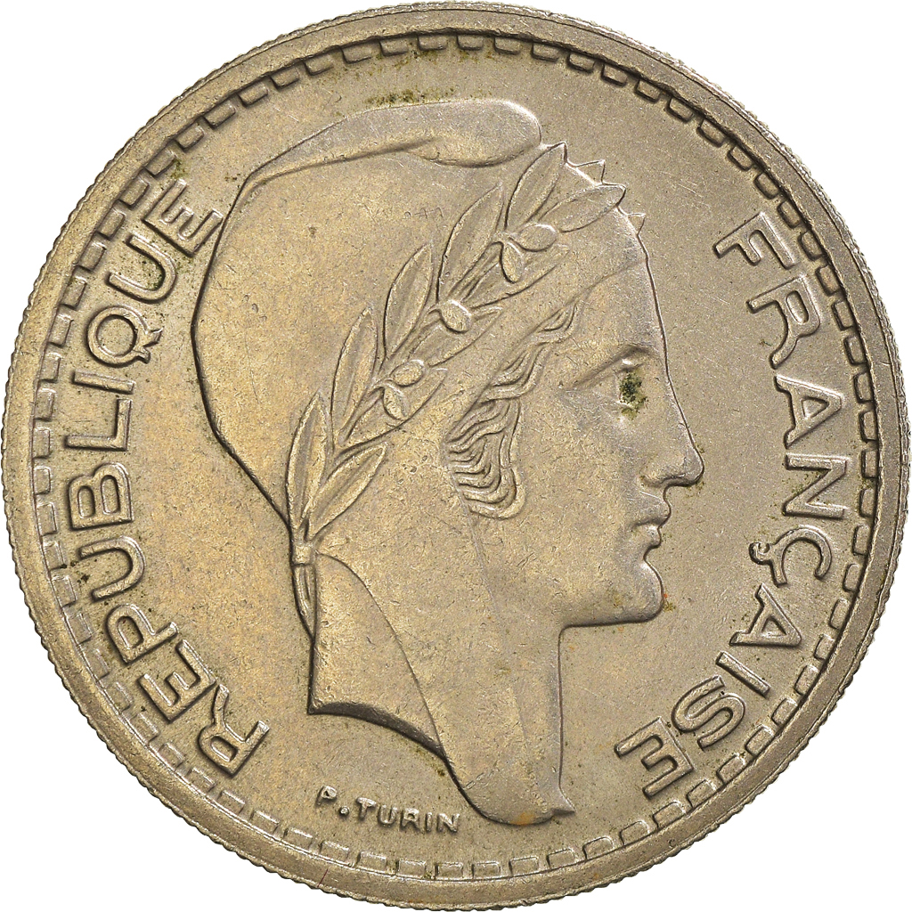 Moneda, Francia, 10 Francs, 1948