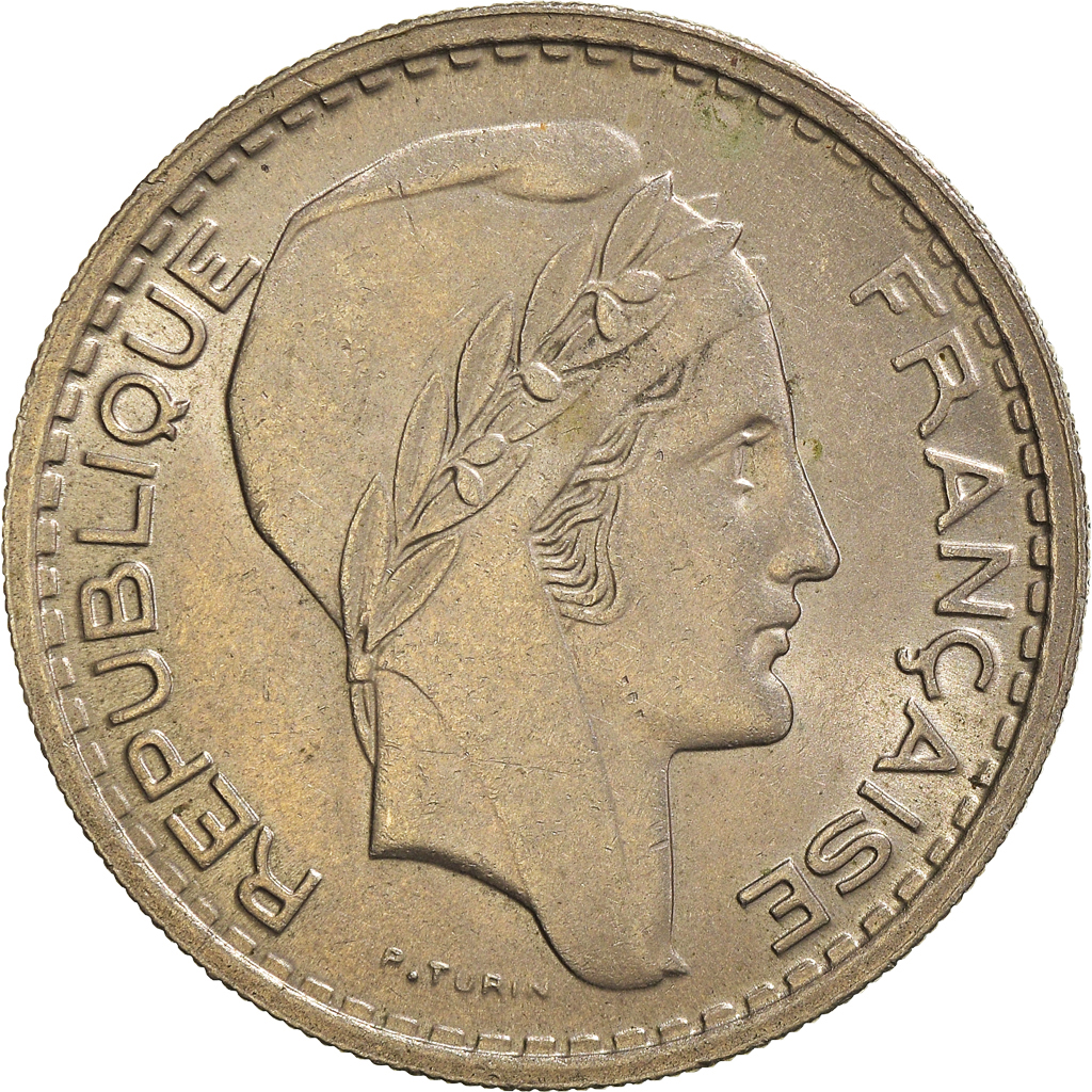 Moneda, Francia, 10 Francs, 1948