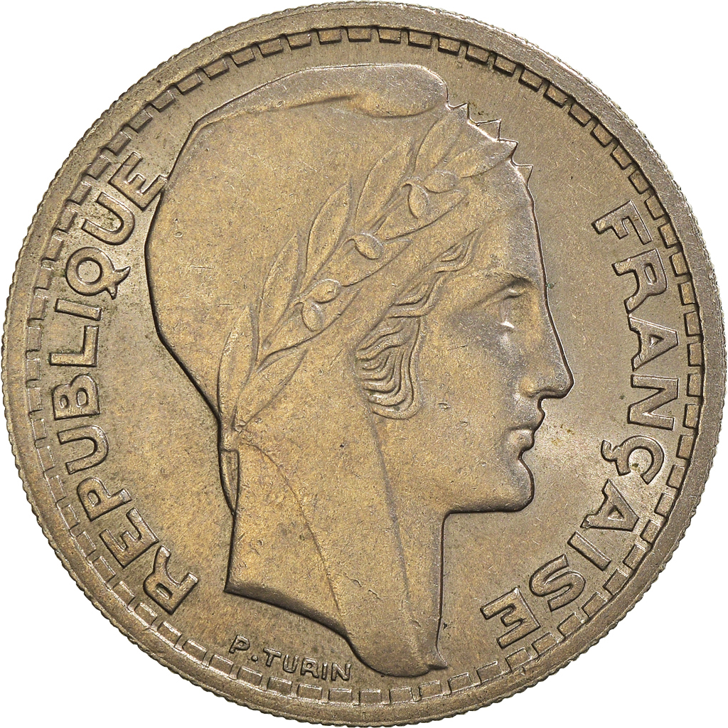 Moneda, Francia, 10 Francs, 1947
