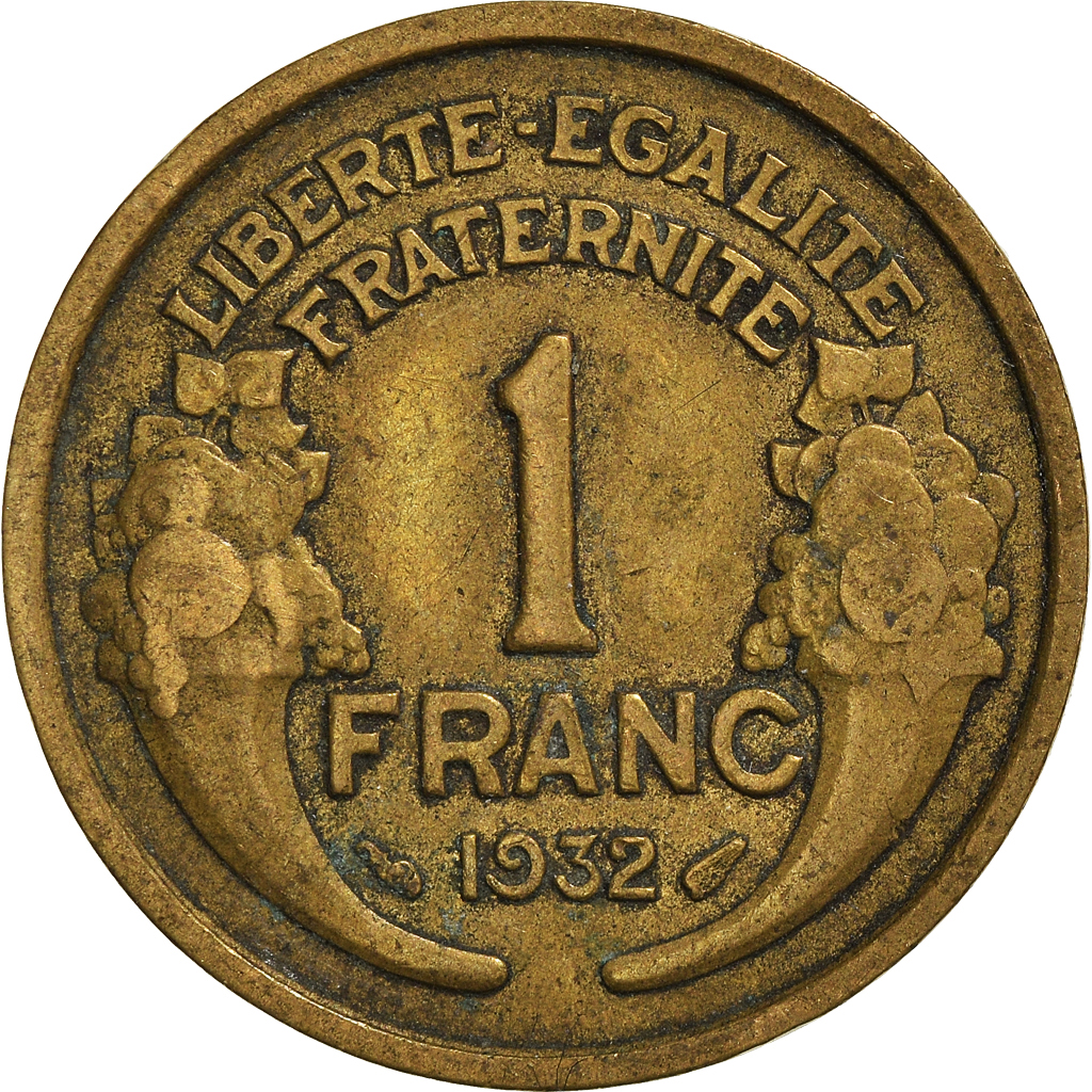 Moneda, Francia, Franc, 1932