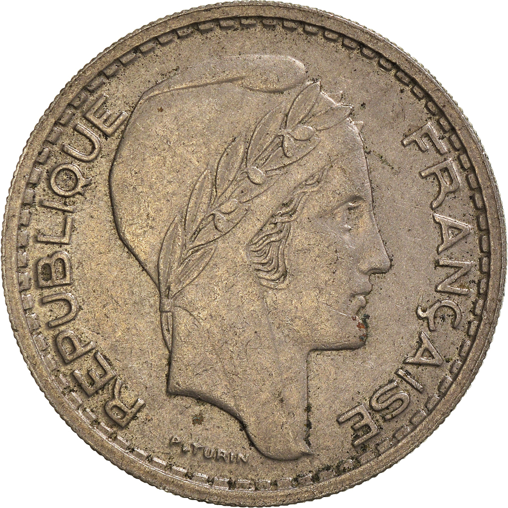 Moneda, Francia, 10 Francs, 1949