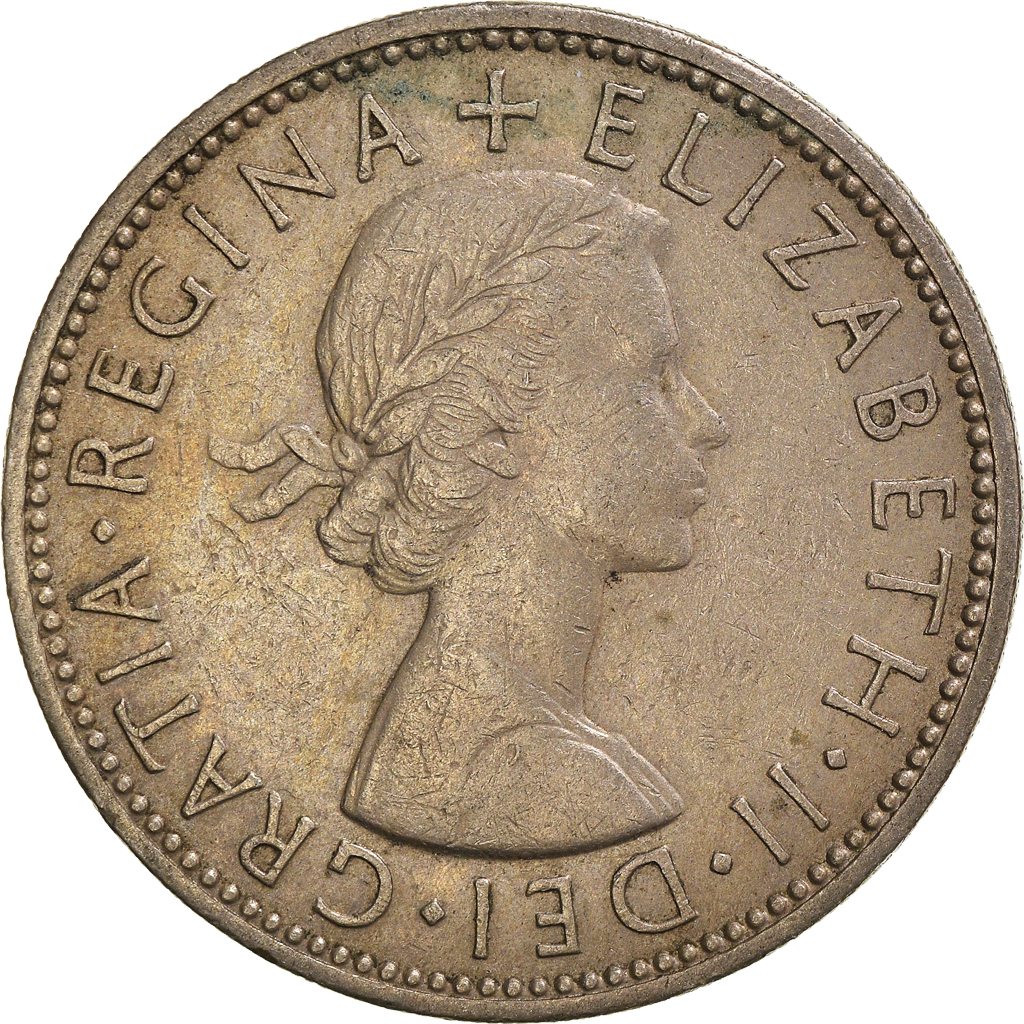 Moneda, Gran Bretaña, Florin, Two Shillings, 1965