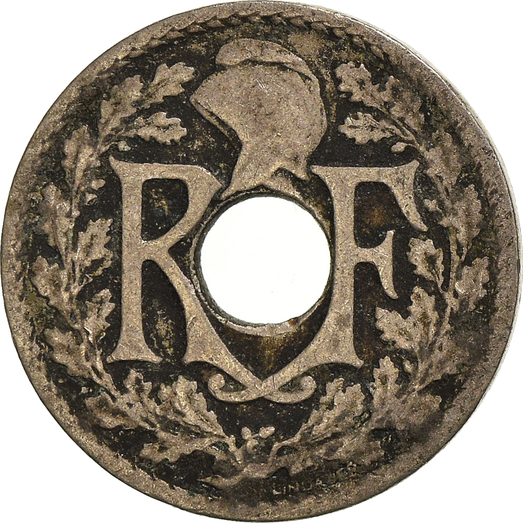 Moneda, Francia, 5 Centimes, 1924