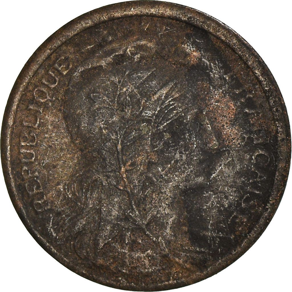 Moneda, Francia, Centime, 1911