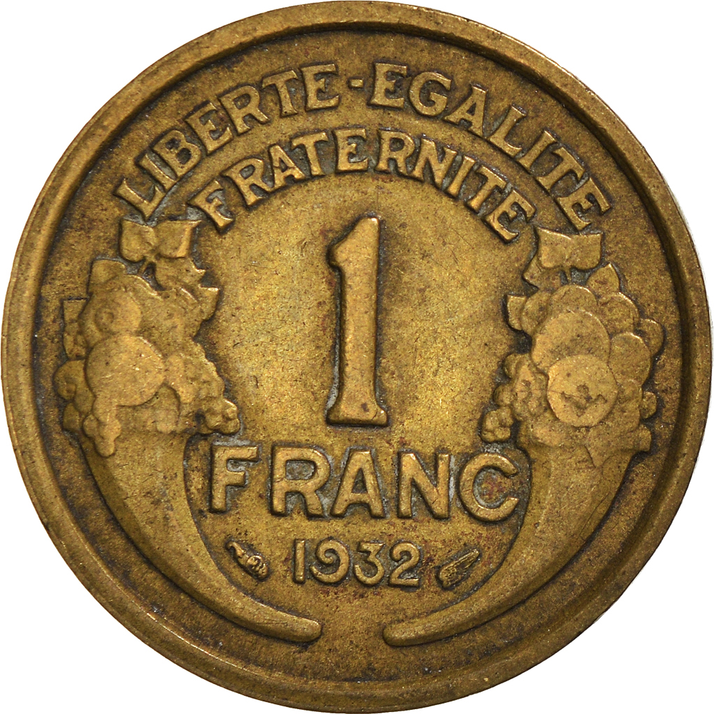 Moneda, Francia, Franc, 1932