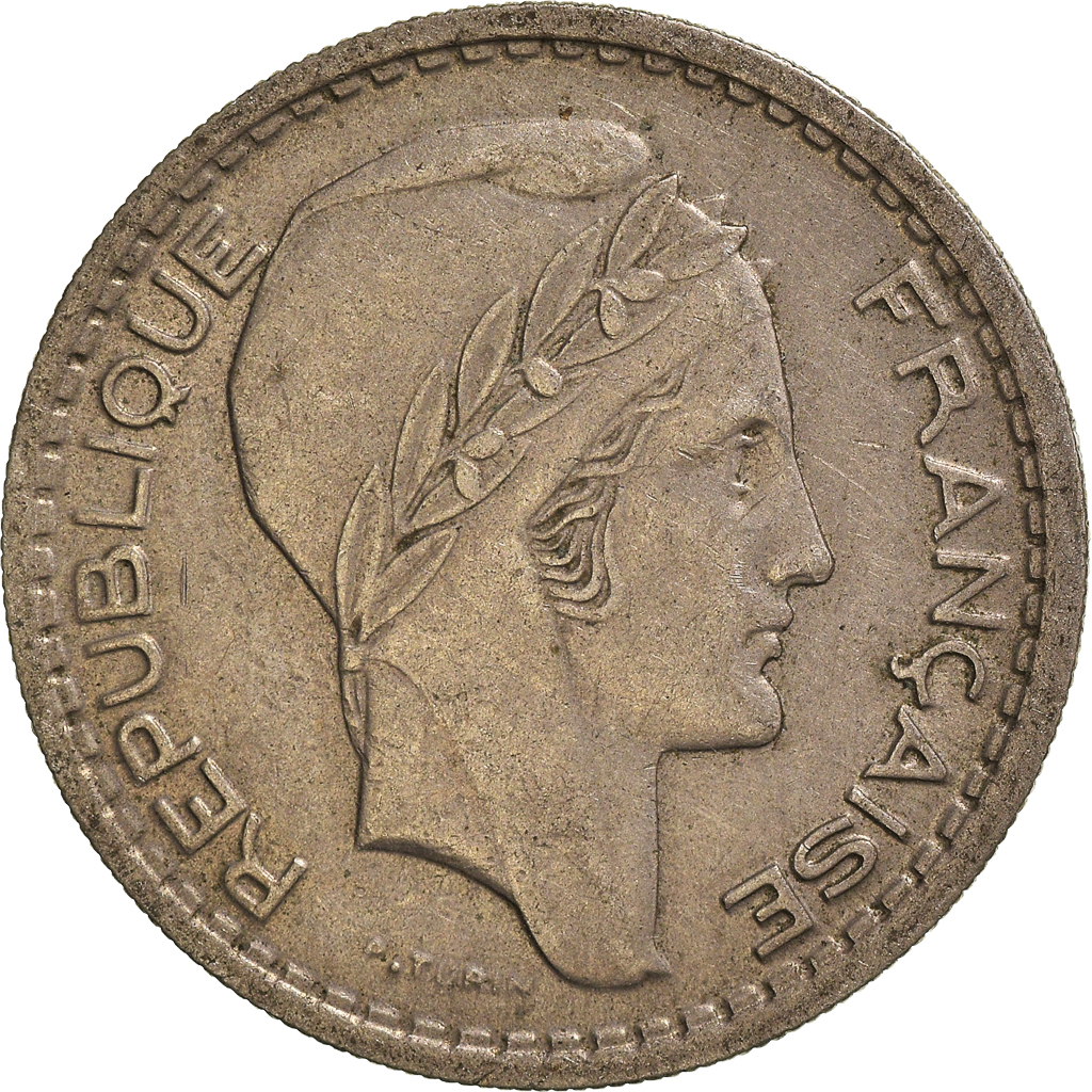 Moneda, Francia, 10 Francs, 1948