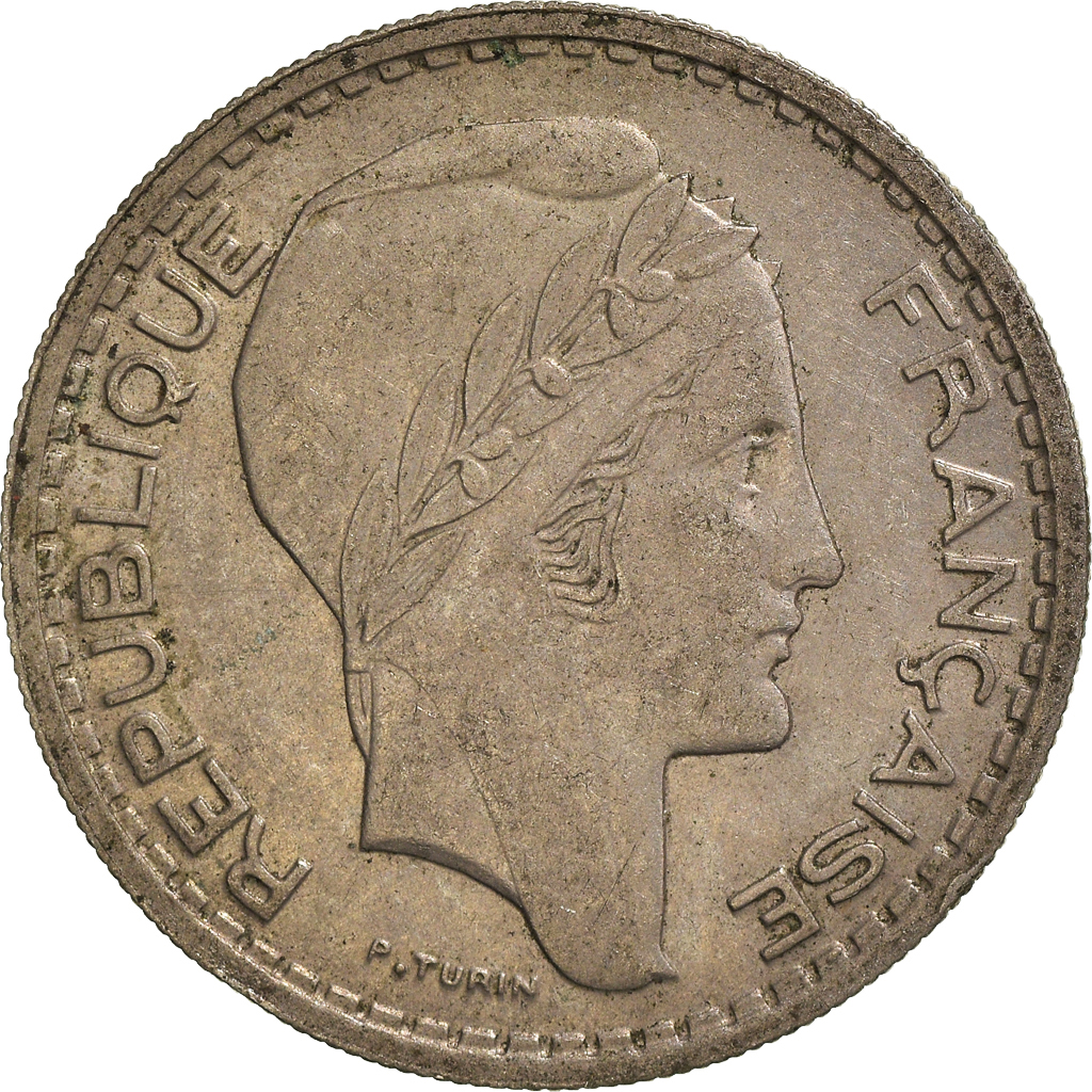 Moneda, Francia, 10 Francs, 1949