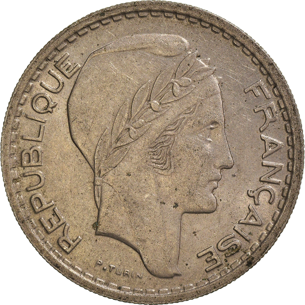 Moneda, Francia, 10 Francs, 1948