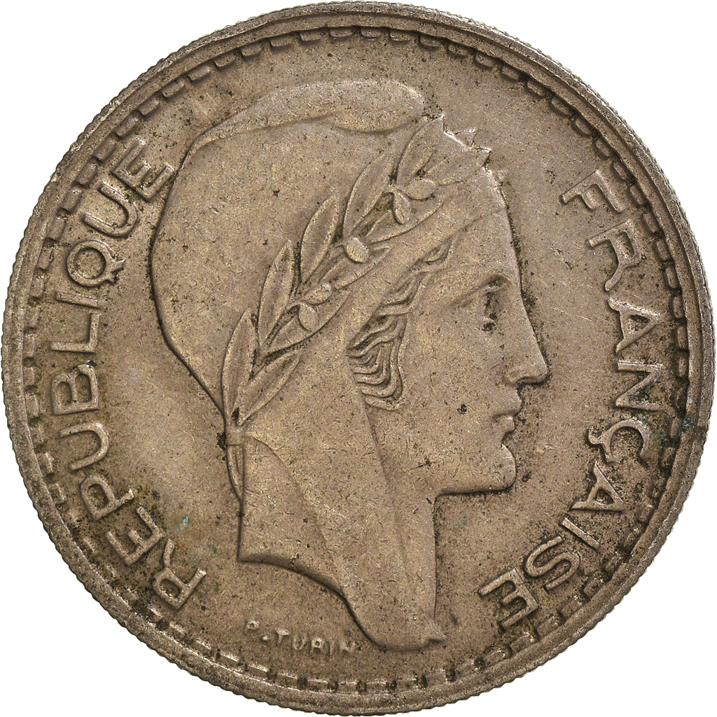 Moneda, Francia, 10 Francs, 1949
