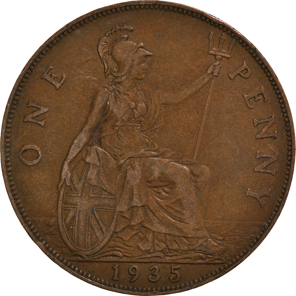 Moneda, Gran Bretaña, 1935