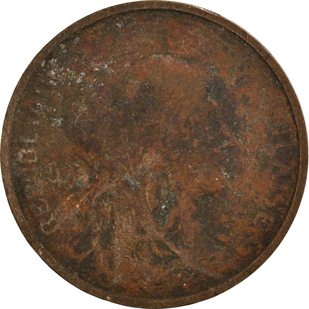 Moneda, Francia, 5 Centimes, 1916