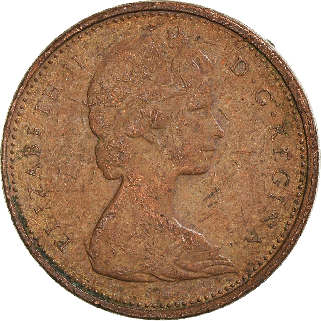 Moneda, Canadá, Cent, 1977