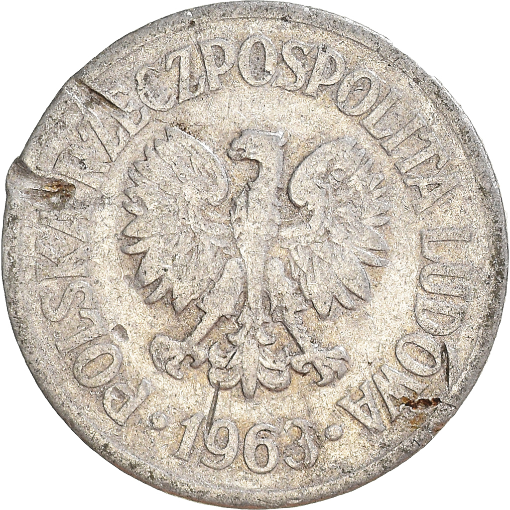[#922375] Moneta, Polska, 10 Groszy, 1963