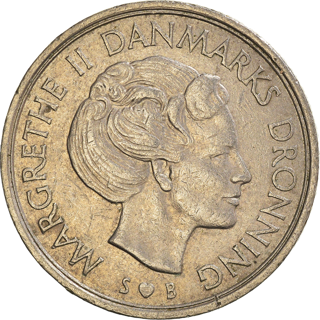 Moneda, Dinamarca, Krone, 1978