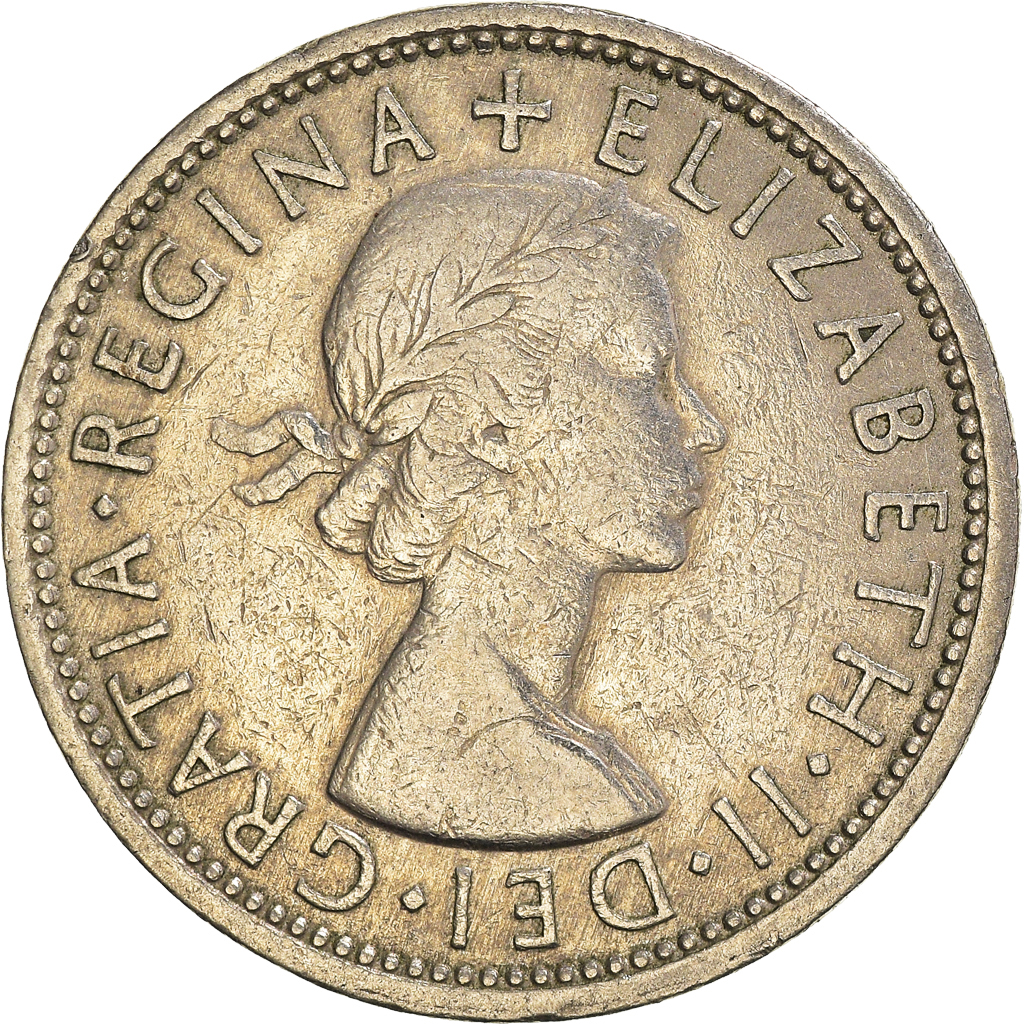 Moneda, Gran Bretaña, Florin, Two Shillings, 1966