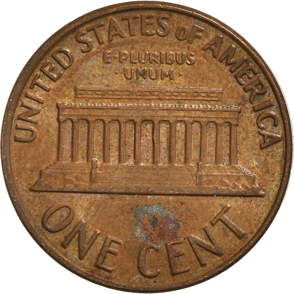 Moneda, Estados Unidos, Cent, 1969